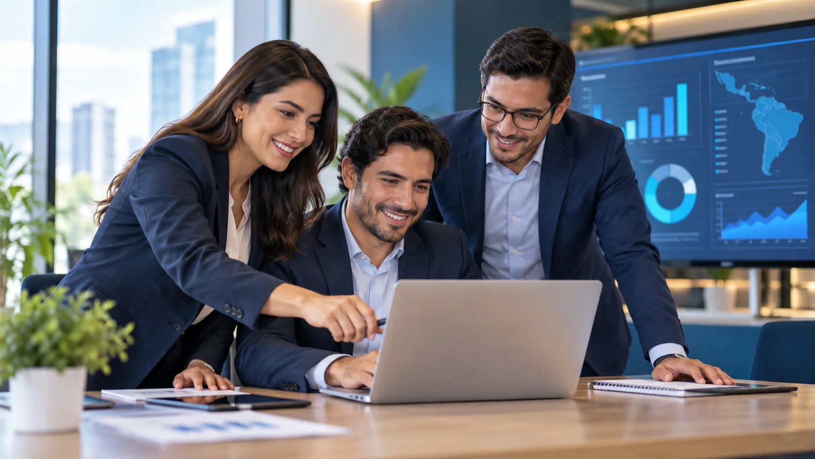 Imagen conceptual de Dynamics 365