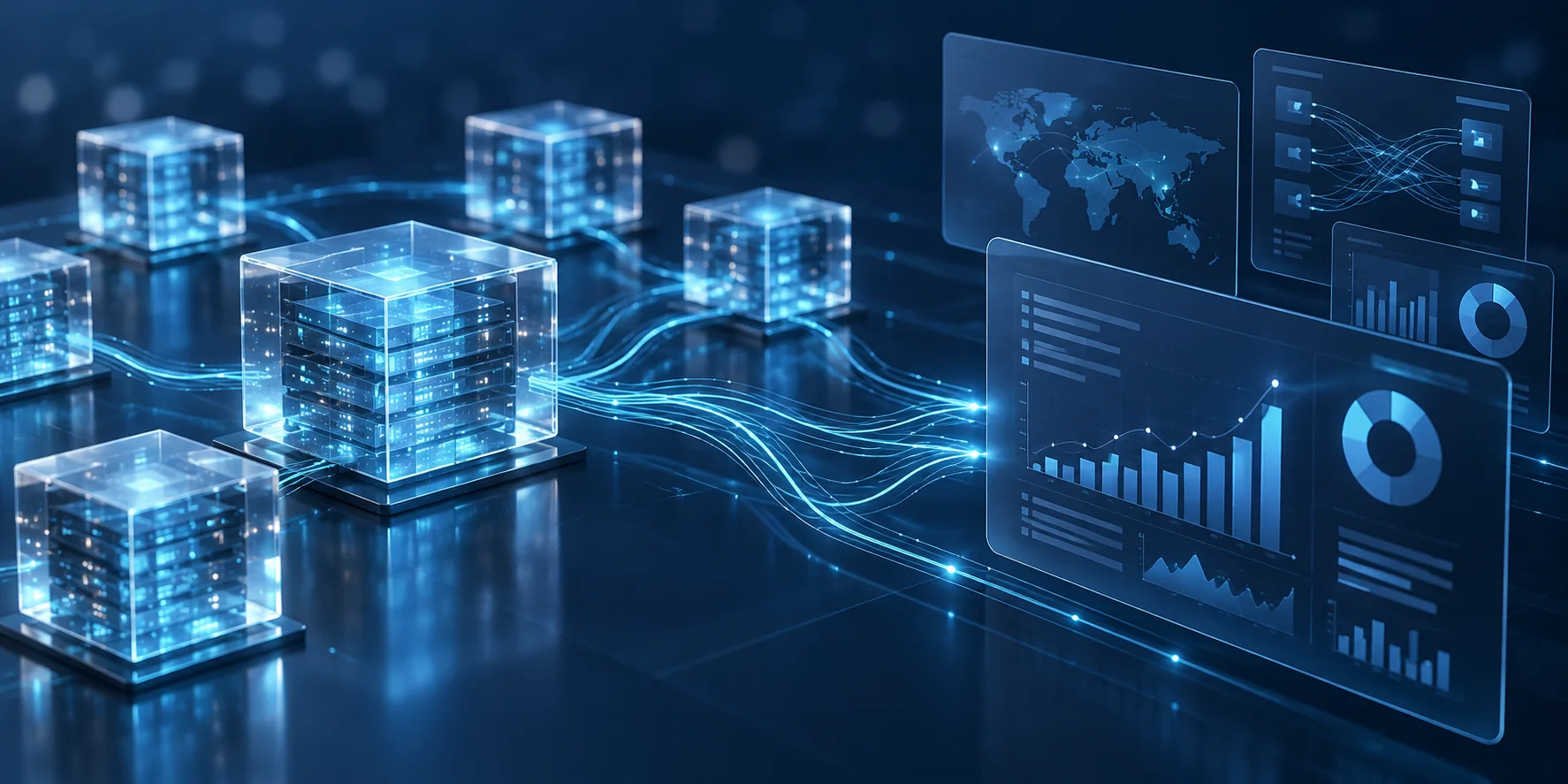 Imagen conceptual de Datos y automatización